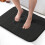 KEPLIN Memory Foam Bath Mat, Highly Absorbent, Non-Slip, 50x60cm, Black 1
