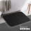 KEPLIN Memory Foam Bath Mat, Highly Absorbent, Non-Slip, 50x60cm, Black 2