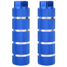 Fietsvoetsteunen met versterkte schroefdraad voor 9 mm as, duurzame aluminiumlegering, gemakkelijk te gebruiken met slijtvaste lak, universele