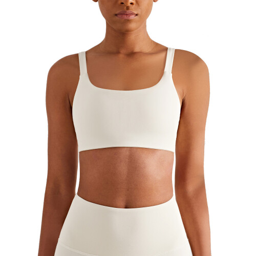 Αθλητικό σουτιέν Longline για γυναίκες, Crop Top με επένδυση που απομακρύνει την υγρασία