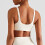 Αθλητικό σουτιέν Longline για γυναίκες, Crop Top με επένδυση που απομακρύνει την υγρασία 3