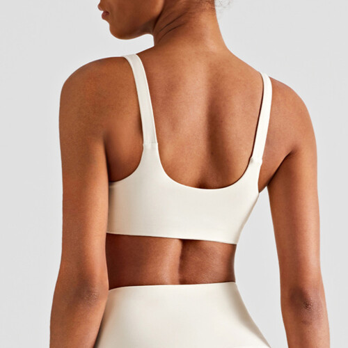 Αθλητικό σουτιέν Longline για γυναίκες, Crop Top με επένδυση που απομακρύνει την υγρασία 2