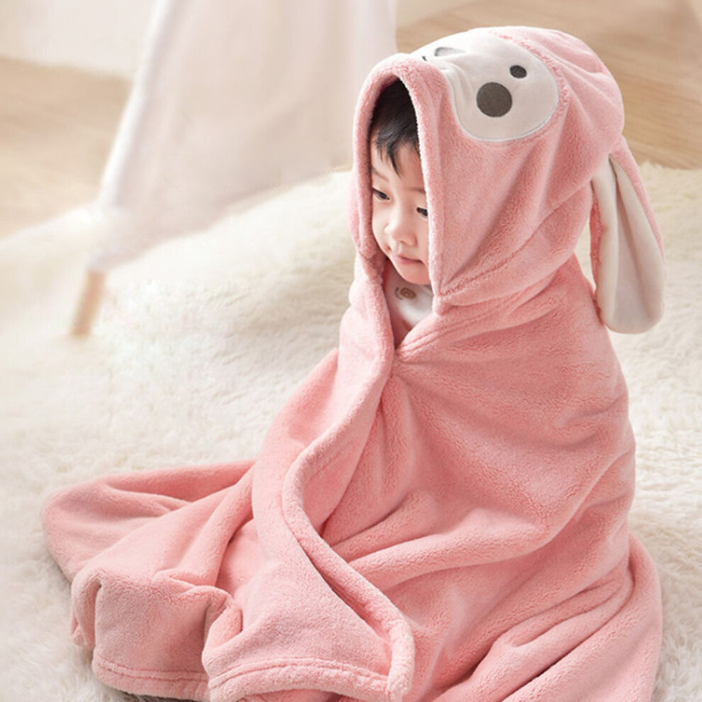 Cute Hood Baby Towel 70x140cm for Toddlers and Infants Bath Time Comfort