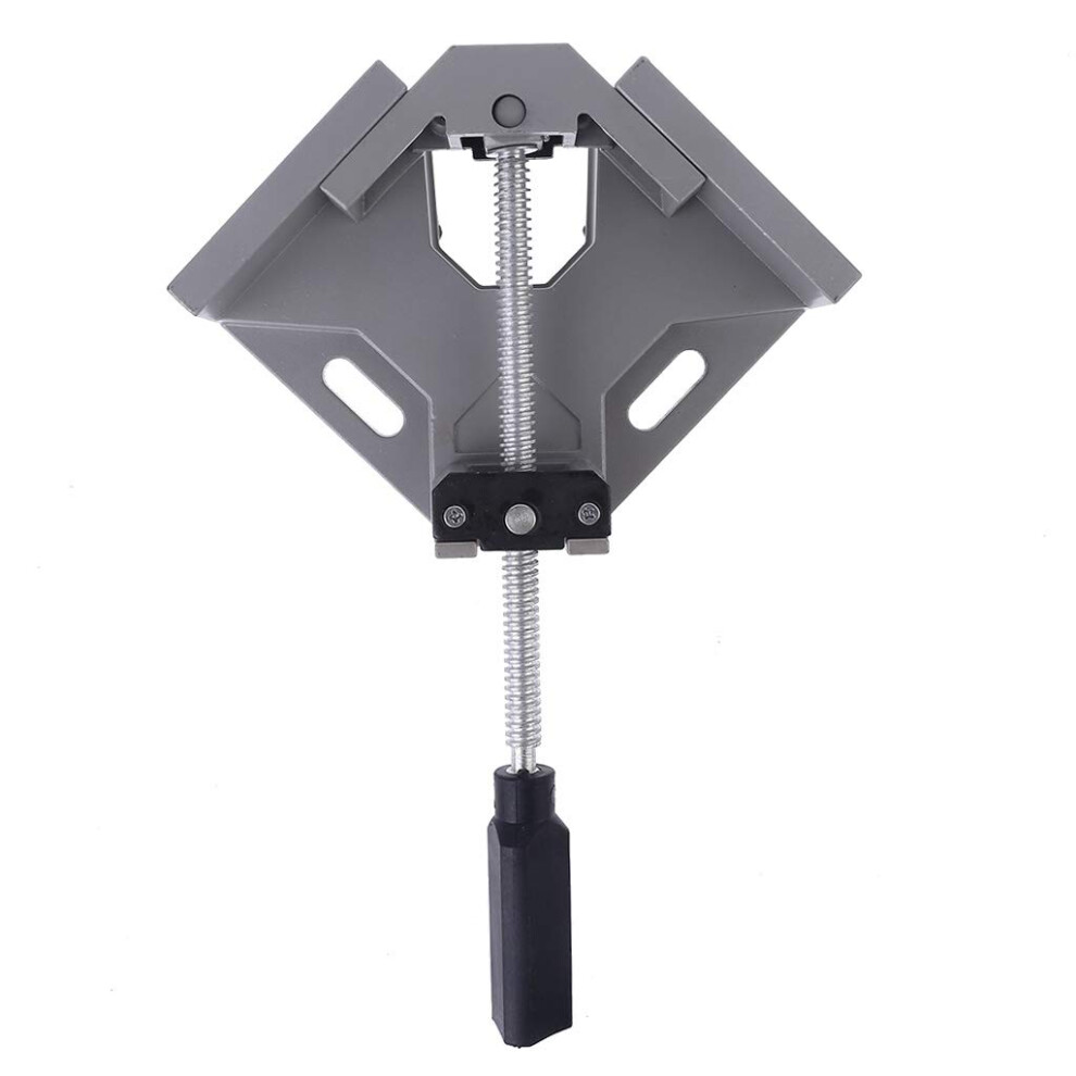 Onehanded 90Degree Rightangle Clamp Two Aluminum Carpentry Woodworking Tools Welding Clamp 9347817026672