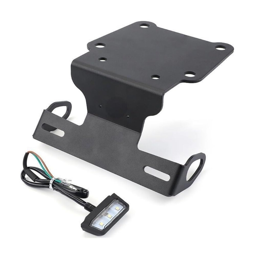 Short Tail License Plate Bracket For Yamaha Tenere 700 Compatible With Tenere 700 Rally World Raid Xtz700/Rally 9382693704528
