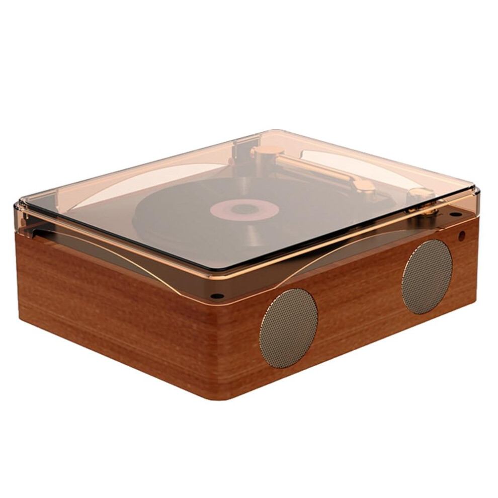 Cd Player Bluetooth 5.0 Rechargeable Builtin Speaker Hifi Player Lossless Playback Infrared Remote Easy Install Brown 9347817204797