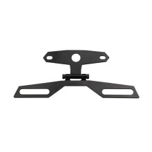 Motorcycle Spotlight Mount Brackets Universal Fit Taillight Mount Folding Number Plate Frame Holder For Motorbike