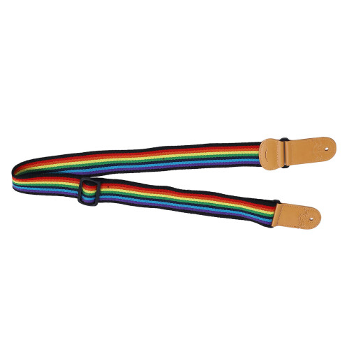 Regenbogen-Gitarrengurt, verstellbare Länge, 2