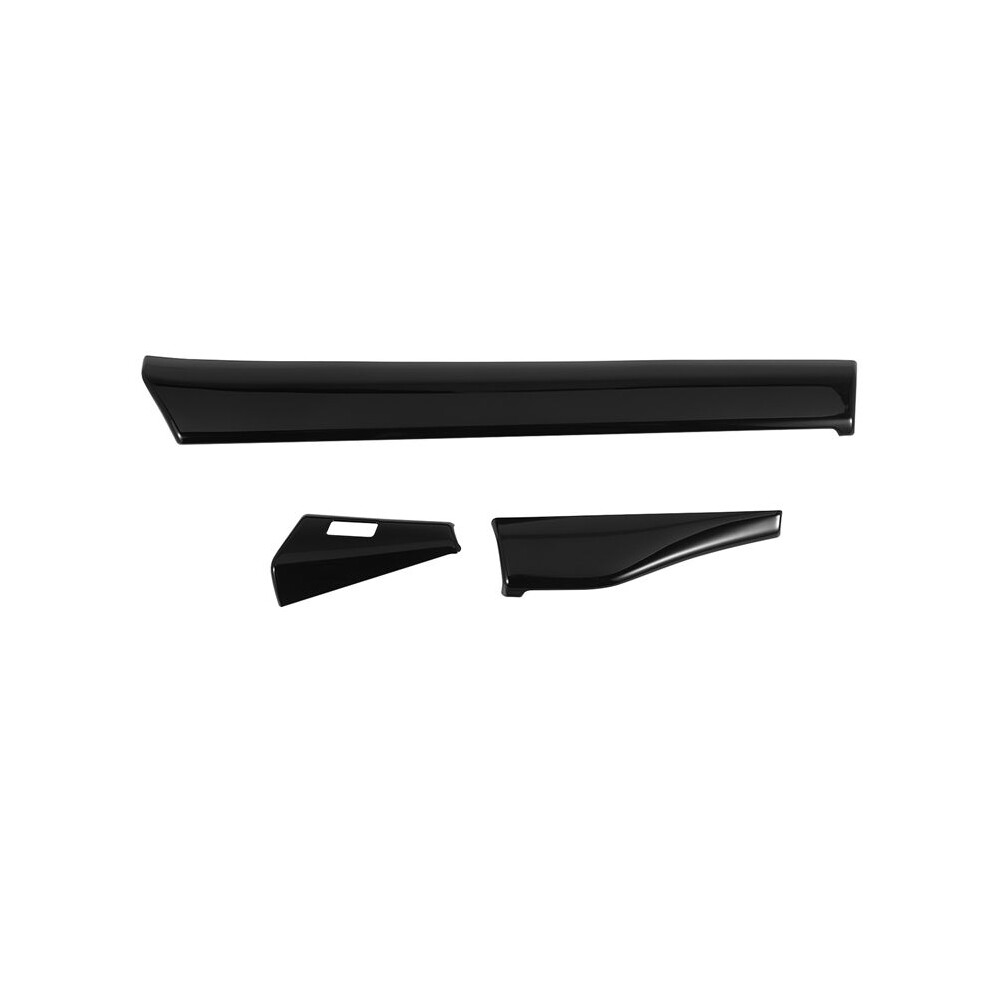 3Pcs Car Glossy Center Console Dashboard Panel Decorative Cover Trim For Hrv Hr-V Vezel 2021 2022 Rhd Black 6031634404661