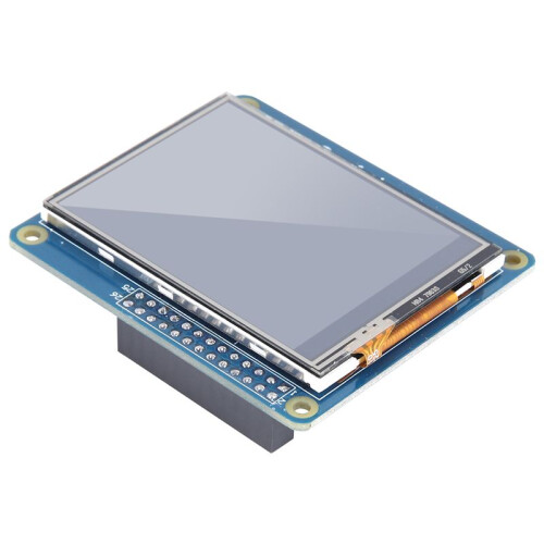 Tela de Toque de 2,4 Polegadas para Raspberry Pi 4B/3B+/3B/3A+/Zero W Tela de Toque LCD 320X240 para Raspberry Pi