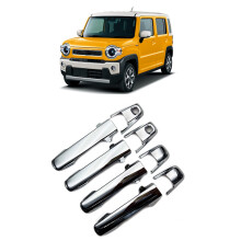 For Hustler MR52S/MR92S 2020-2022 Car Carbon Fiber Door Handle Cover Trim Decorator Sticker Exterior Accessories