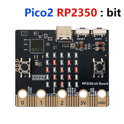 För Raspberry Pi  2 RP2350 Bit Board Programming Development Board Kompatibel med BBC Micro-Bit 1