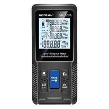 SNAKOL Laser-Maßband, 120 M, Laser-Entfernungsmesser, Entfernungsmesser, Professioneller Digitaler Entfernungsmesser, Lineal, Testwerkzeuge