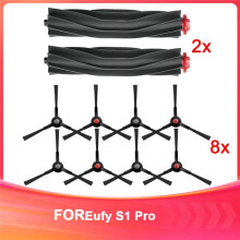 Accesorios para Aspiradora Robot para S1 Pro Accesorios para Aspiradora Robot Reemplazo del Cepillo Lateral Principal