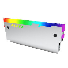Gilet di Dissipazione del Calore In Alluminio per Moduli di Memoria Desktop, Effetto Luce ARGB, Gilet di Dissipazione del Calore per Moduli di Memoria