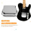 Guitar Bridge Stensstycke Metallskyddsskydd för TELE Elgitarrtillbehör 5