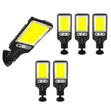 Lampada Solare per Esterni Luce Solare Impermeabile con Sensore di Movimento Illuminazione per Giardino Terrazza Cortile Percorso
