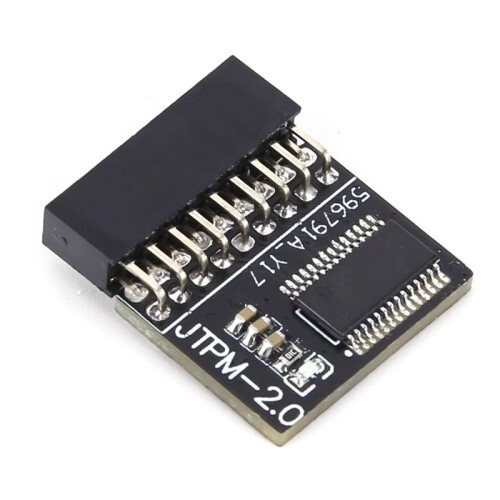 TPM 2.0 Security Module 18pin for Asrock - LPC Interface, Remote Encryption Card, Enhanced Data Protection
