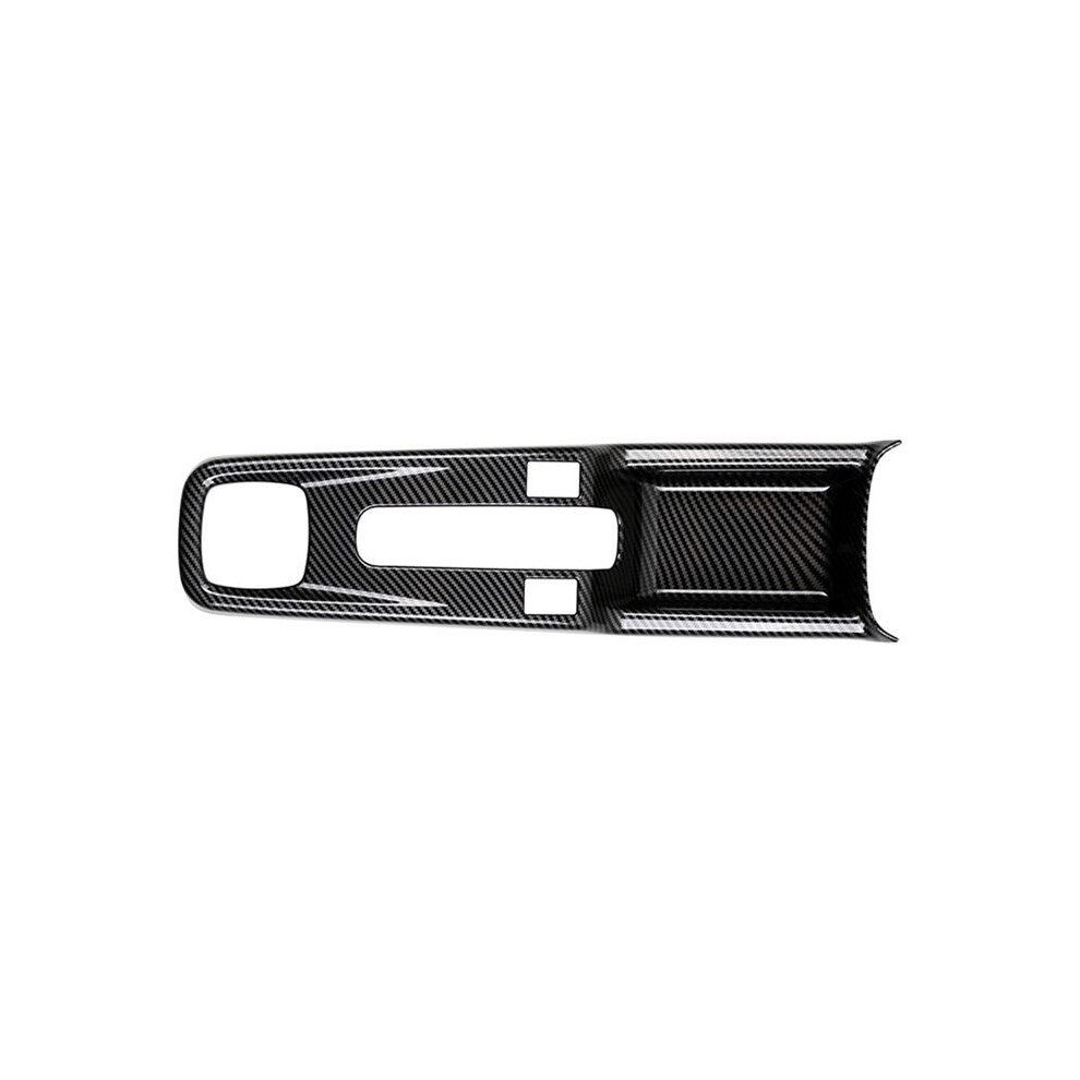 Car Cup Holder Frame Handbrake Handle Trim Cover Sticker Interior Accessories For Swift 2024 Carbon Fiber Pattern 6032093798599