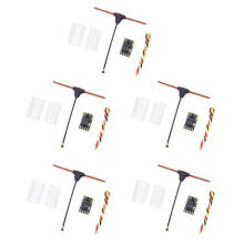 5PCS ELRS-Ontvanger 2,4GHz ExpressLRS-Ontvanger CRSF met T-Type Antenne voor RC FPV-Drones Onderdelen