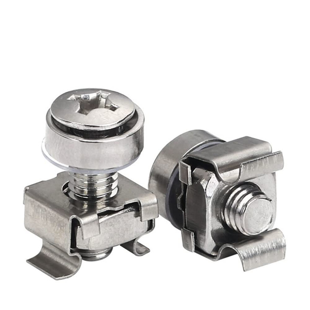 Cage Nuts 304 Stainless Steel Rack Mount Server Cabinet Clip A270 M6 20Mm (10Pcs) 9347817027389