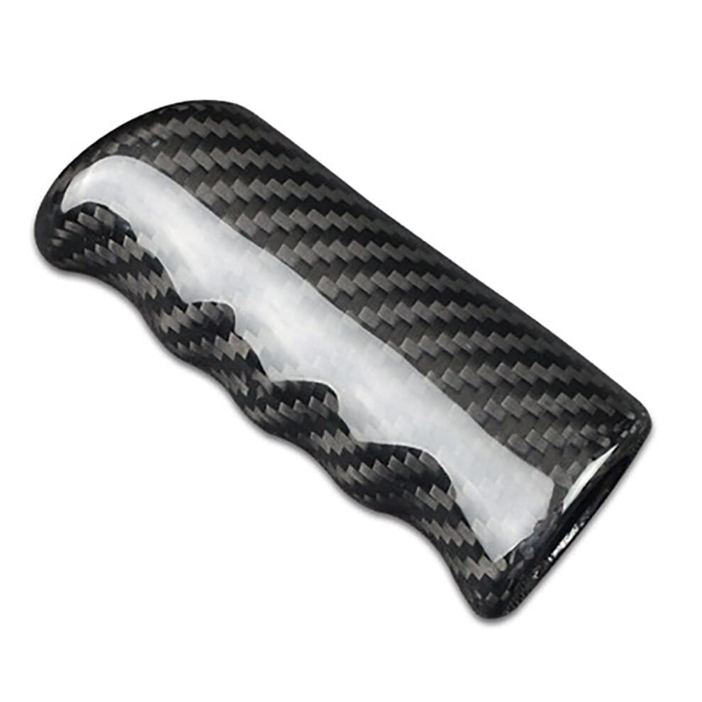 Car Handbrake Cover Universal Silicone Carbon Fiber Grip For Mercedes G Class Antislip Protector 9189345351457