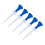 5 PCS Adjustable Plastic Golf Tees, 8.6cm, Reduce Friction 9