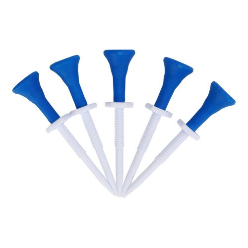 5 PCS Adjustable Plastic Golf Tees, 8.6cm, Reduce Friction 1
