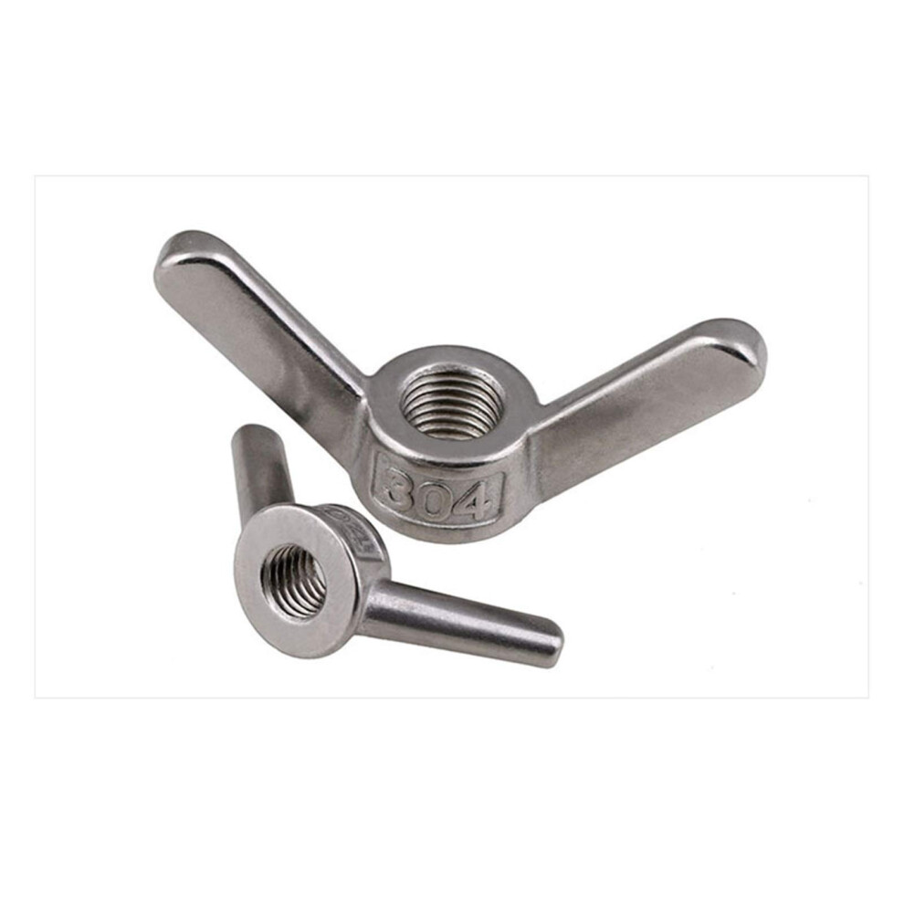 Expansion Bolts M6 M8 M10 M12 M14 M16 304 Stainless Steel Wing Nuts (Size: M16 (1Pcs)) 9347817027648