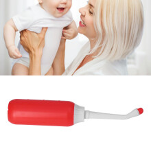 Red Bidet Spray Bottle for Mothers 350ml Capacity Stretchable Nozzle Portable
