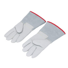 Cold Resistant Gloves for Dry Ice Handling, Extreme Cold Protection Leather, 31cm TripleLayer