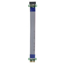 Placă de extensie PCI-E1X pentru conectare ușoară, cablu adaptor cu design unghiular, poziționare flexibilă și material placat cu aur, lungime