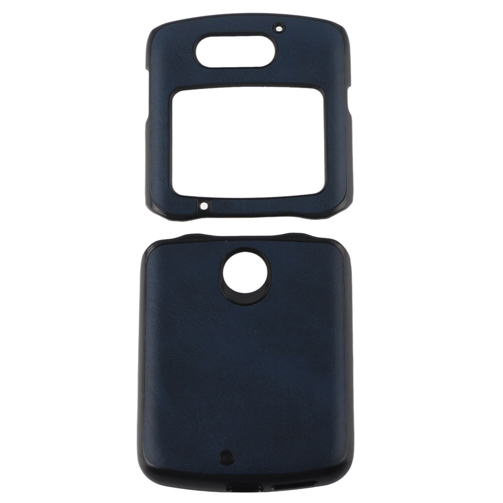 Stylish Leather Phone Cover For Moto Razr 2024, Hard Pc Shell Provides Durable Protection And Sync Compatibility With Wireless Fast Charge Support 9012494482607