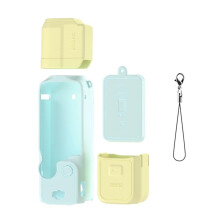 Silicone Case for DJI Osmo Pocket 3 Mixed Color Gimbal Body Soft Cover with Washable Dust Tray Accessories