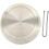 Heating Diffuser Simmer Ring Plate Easy and Safe to Cookware Stainless Steel Induction Hob Cooking Converter Disc, 24 Basic Type 2