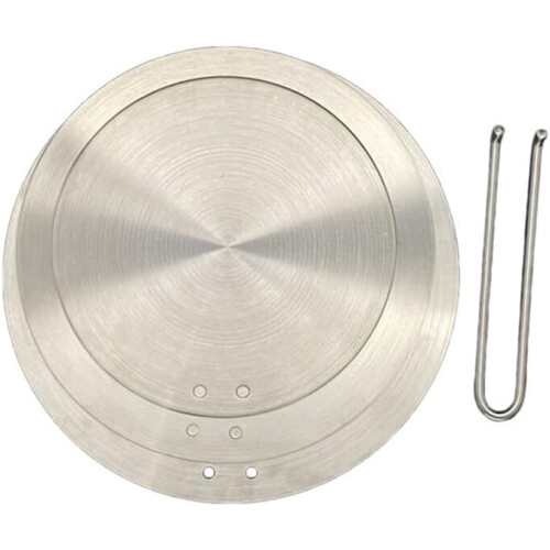 Heating Diffuser Simmer Ring Plate Easy and Safe to Cookware Stainless Steel Induction Hob Cooking Converter Disc, 24 Basic Type 1