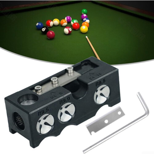 Multifunction Billiard Cue Tip Repairer Handheld Pool Cue Tip  Tool Universal Compatibility For Pool Cues 2
