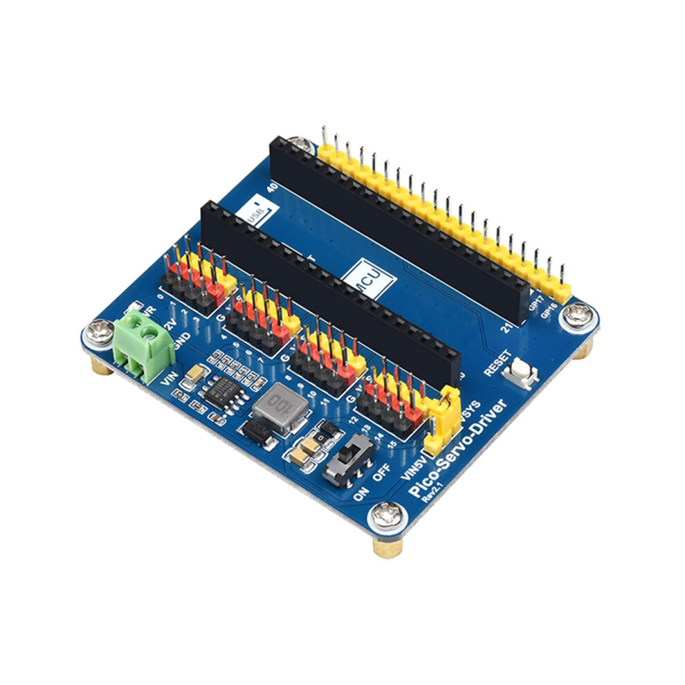 Servo Driver For Servo Expansion Board, 16Channel Servo/Pwm Outputs, 16Bit Resolution 9347817029109