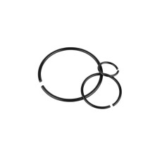Pack of 10 SUS304 Stainless Steel Round Wire Snap Rings 2.4x61.5x5 (10 Pieces)