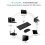 Wireless Keyboard and Mouse Set, Multi-media Keys for Enhanced Control, Black, Compatible with Desktop Laptop (Bluetooth Connection) 5