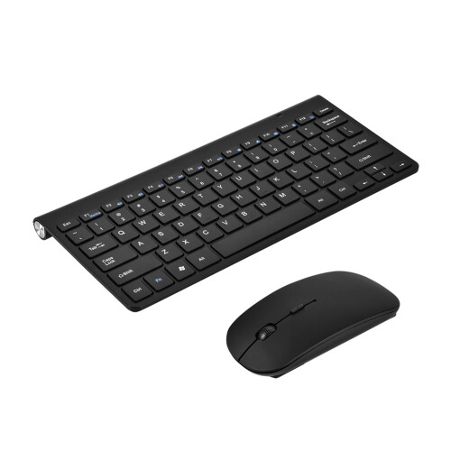 Wireless Keyboard and Mouse Set, Multi-media Keys for Enhanced Control, Black, Compatible with Desktop Laptop (Bluetooth Connection) 2