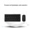 Wireless Keyboard and Mouse Set, Multi-media Keys for Enhanced Control, Black, Compatible with Desktop Laptop (Bluetooth Connection) 8