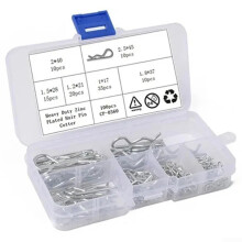 Innovative design of Rtype splints, a complete set with 100 fasteners for all your project needs.