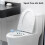 Foldable Plastic Sitz Bath with Flusher - Green, 39x36x12.5cm 3