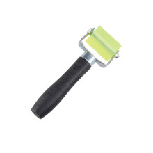 Rubber Seam Wallpaper Roller Durable Ergonomic Long Handle For Smooth Adhesion Car Sound Deadener Vinyl Mural