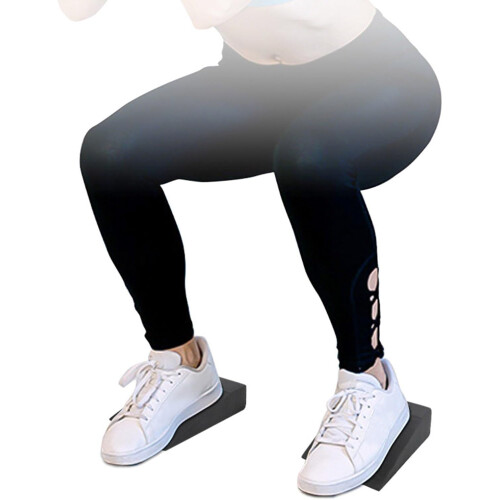 2Pcs Squat Wedge Blocks Calf Stretcher Slant Board Heel Elevated Platform for Strength Training 2
