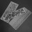 9Pcs Flower Plastic Embossing Folders for Card Making, 14.4x6cm 3