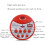 Megaphone Bullhorn Portable 5W Handheld With Volume Control, Foldable Handle, 328 Yard Range, Mic Compatible 2