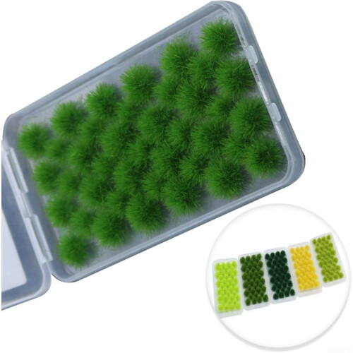 Decorative 6 mm static grass for tufts for miniature models and craft projects 1