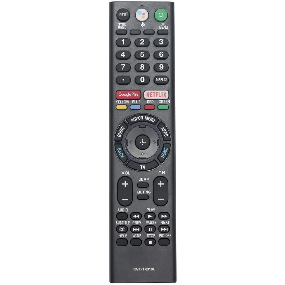 For Sony Tv Voice Remote Control Rmf-Tx310u Rmftx310u Kd-65X750f 6935161565393